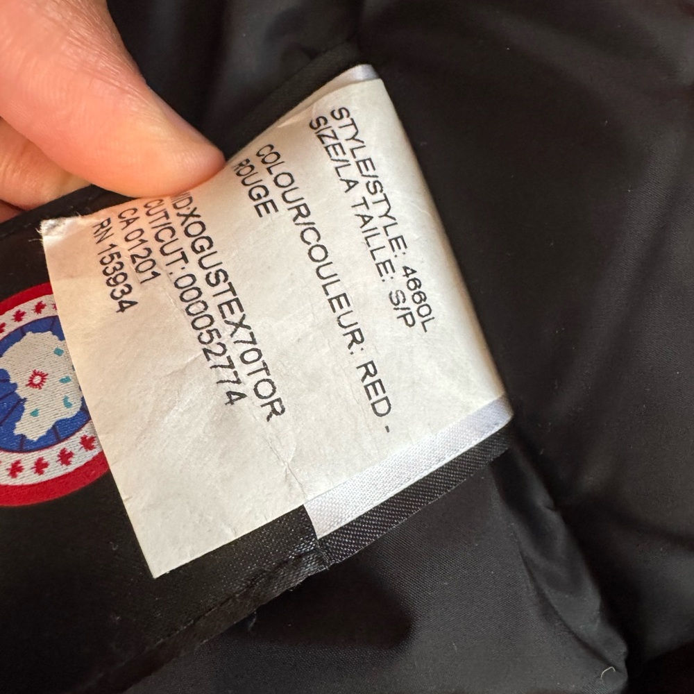 Canada goose expedition jacket red - Picture 13 of 15